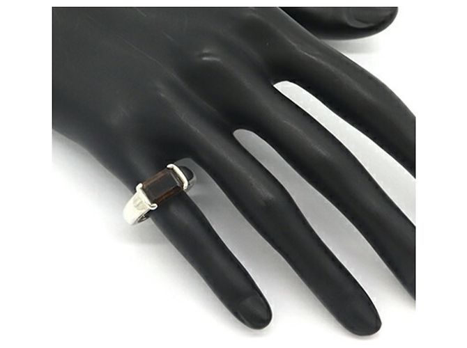 Tiffany & Co. Sterling Silber Ring mit Rauchquarz - Ansicht 7