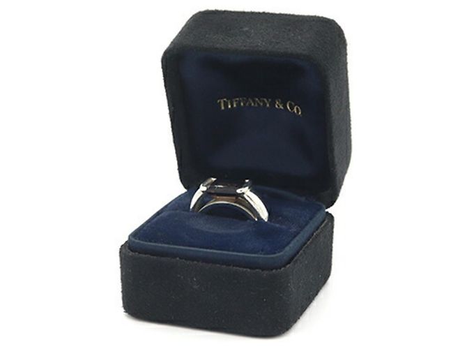 Tiffany & Co. Sterling Silber Ring mit Rauchquarz - Ansicht 8