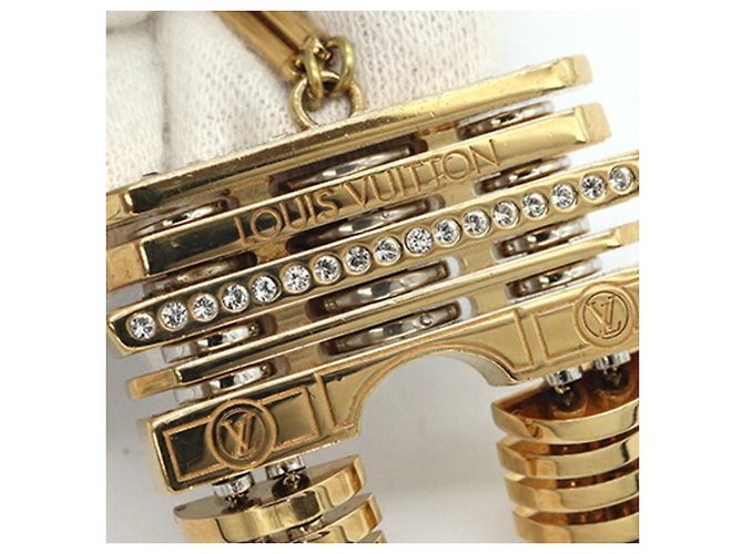 Collana in metallo dorato Louis Vuitton D'oro - vista 5