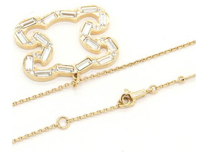 Céline Collar Celine Triomphe Sparkle Dorado - vista 3