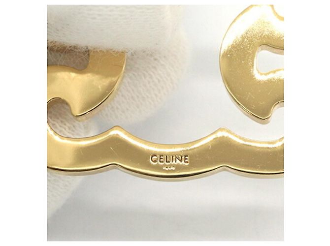 Céline Collar Celine Triomphe Sparkle Dorado - vista 6
