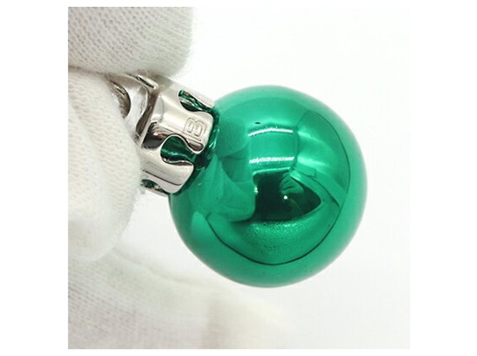 Collana Balenciaga Verde Argento - vista 6