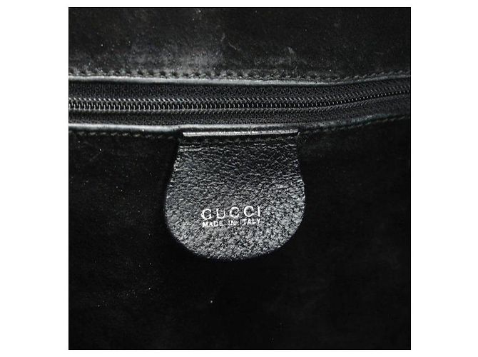 Borsa Tote Gucci in pelle nera Nero - vista 3