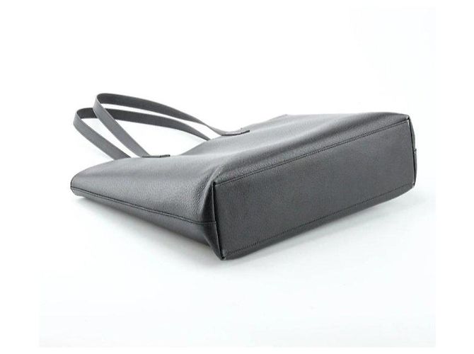 Borsa Tote Gucci in pelle nera Nero - vista 5