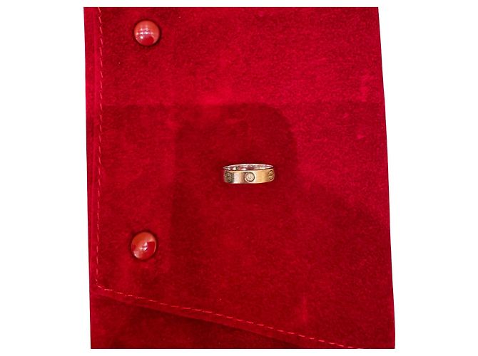 Anello Love Band Cartier in oro bianco 18K - vista 5