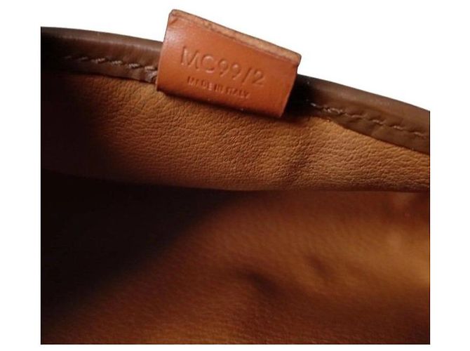 Céline Celine Macadam Canvas Shoulder Bag Brown - view 4