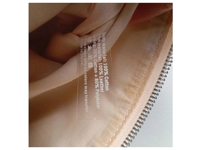 Balenciaga Pochette Pouch Bianco Beige - vista 5