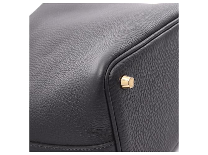 Hermès Borsa Hermes Picotin Lock PM Caban Blu navy - vista 6