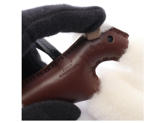 Hermès Buddy Charm Rouge Sellier Accessoire Braun Schwarz - Ansicht 3