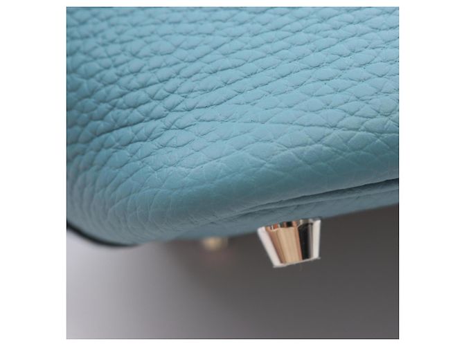 Hermès Borsa Hermes Picotin Lock PM New Blue Jean - vista 7