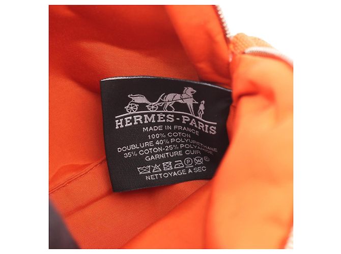 Hermès Bolso de mano mini pouch Bolide Hermes Naranja - vista 4