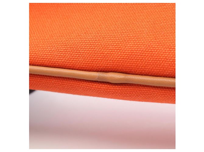 Hermès Bolso de mano mini pouch Bolide Hermes Naranja - vista 5
