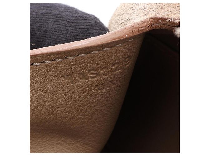 Hermès Borsa a tracolla Hermes Lindy Mini Griscaille Beige - vista 5