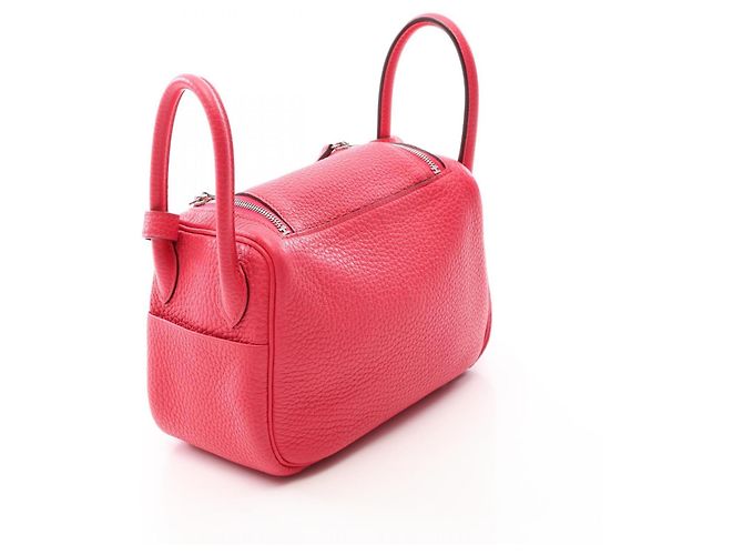 Hermès Hermes Lindy Mini Schultertasche Pink - Ansicht 2