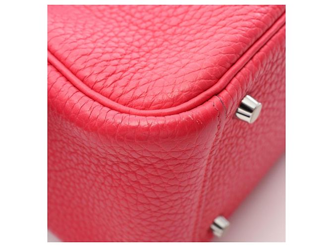 Hermès Hermes Lindy Mini Schultertasche Pink - Ansicht 6