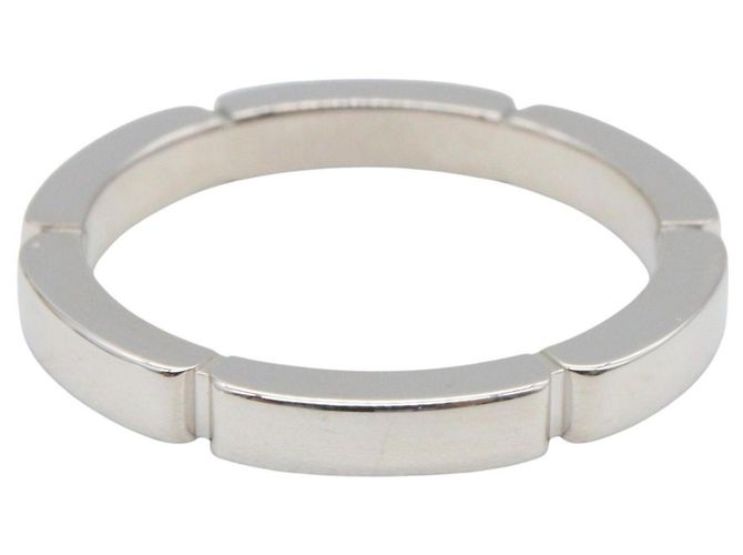 Anillo Maillon Panthère Cartier Plata - vista 3