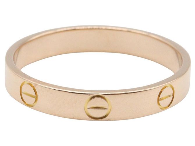 Anello Mini Love in oro rosa 18K Cartier D'oro - vista 2