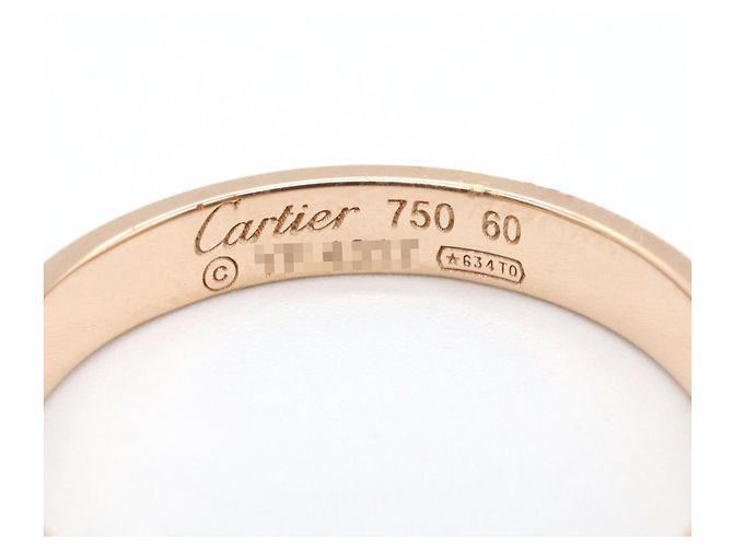Anello Mini Love in oro rosa 18K Cartier D'oro - vista 3