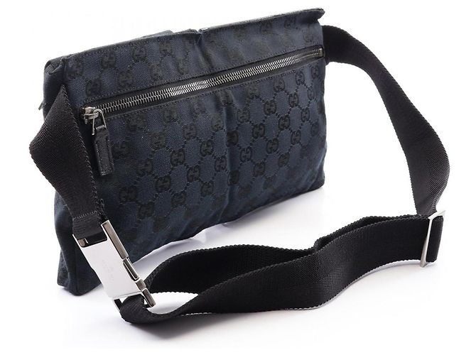 Marsupio Gucci GG Canvas Nero - vista 2
