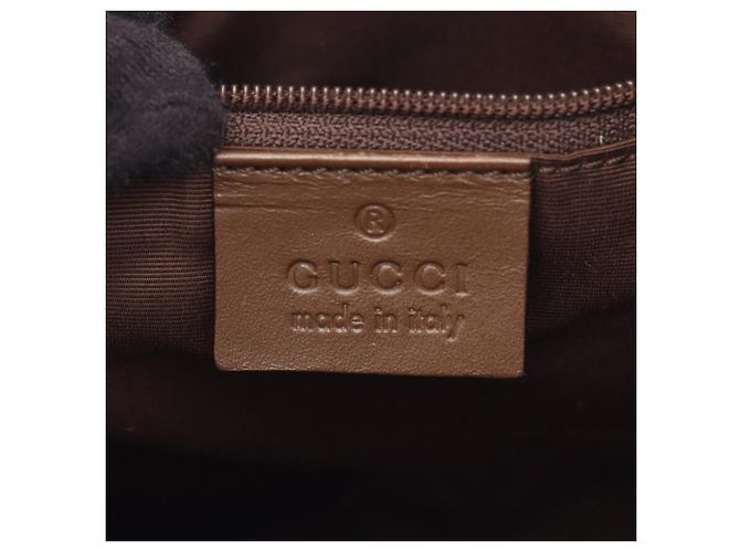 Borsa Tote Gucci GG Canvas Marrone Beige - vista 4