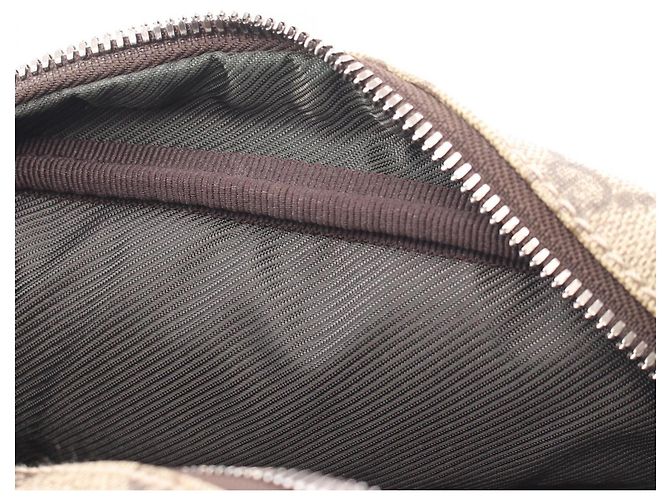 Borsa a tracolla Gucci GG Supreme Marrone Beige - vista 10