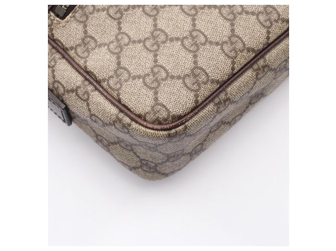 Borsa a tracolla Gucci GG Supreme Marrone Beige - vista 6