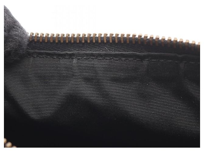 Borsa a tracolla in denim nero Gucci - vista 5