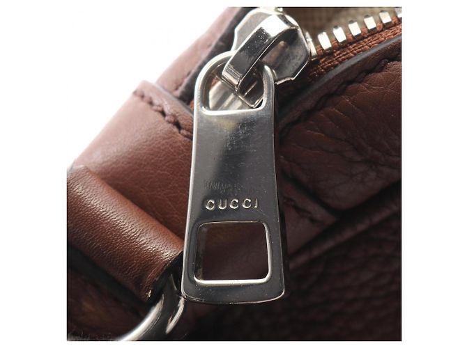 Valigetta 2 vie Gucci Interlocking G Marrone - vista 10