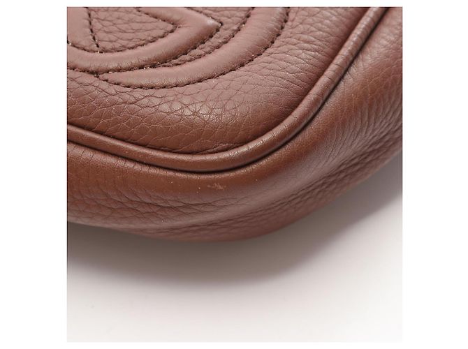 Valigetta 2 vie Gucci Interlocking G Marrone - vista 6