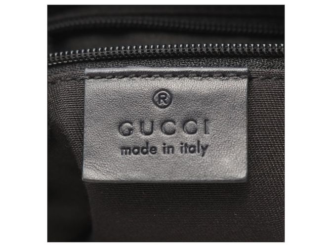Borsa a tracolla Gucci Sherry Line GG Canvas Beige Blu navy - vista 4