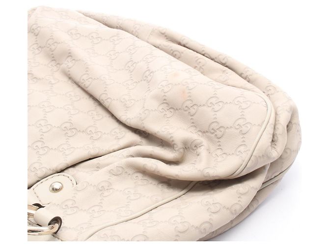 Borsa Tote Gucci Sukey Guccissima Beige - vista 6