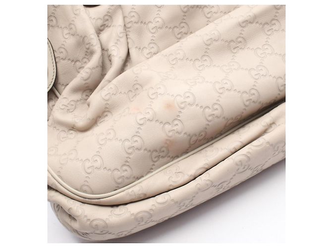 Borsa Tote Gucci Sukey Guccissima Beige - vista 7