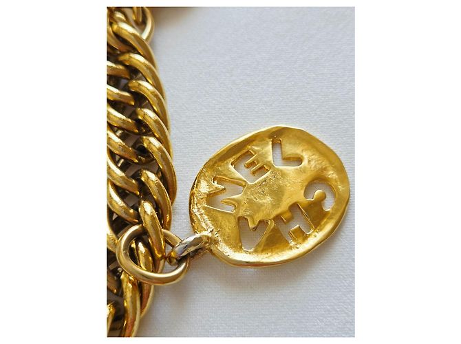 Bracciale a catena Chanel 31 Rue Cambon con medaglioni D'oro - vista 10