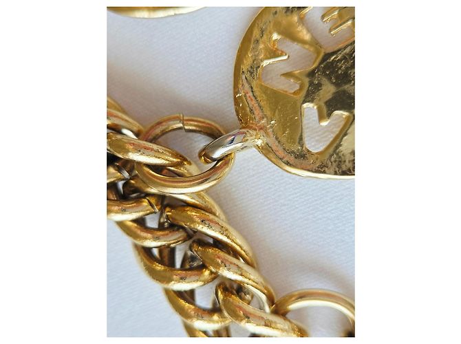 Bracciale a catena Chanel 31 Rue Cambon con medaglioni D'oro - vista 12