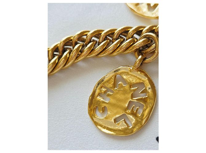 Bracciale a catena Chanel 31 Rue Cambon con medaglioni D'oro - vista 6