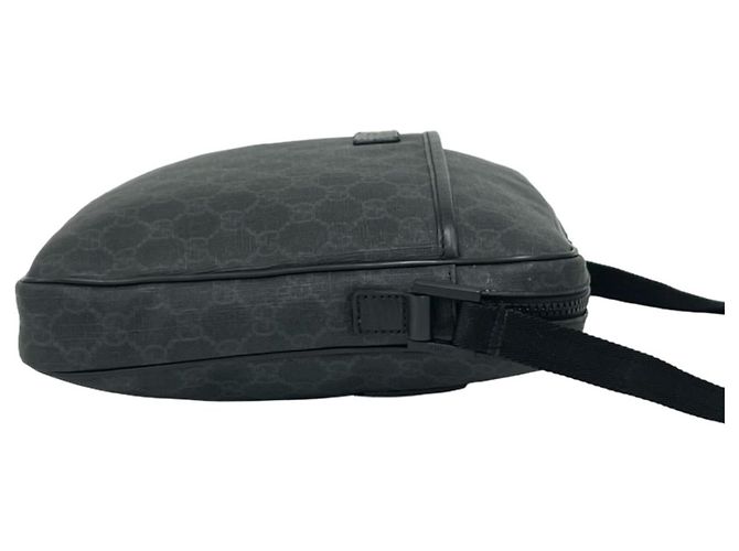 Borsa a tracolla GUCCI GG Supreme in pelle Nero - vista 6