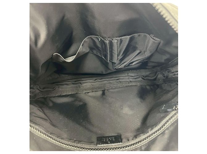 Borsa a tracolla GUCCI GG Supreme in pelle Nero - vista 9