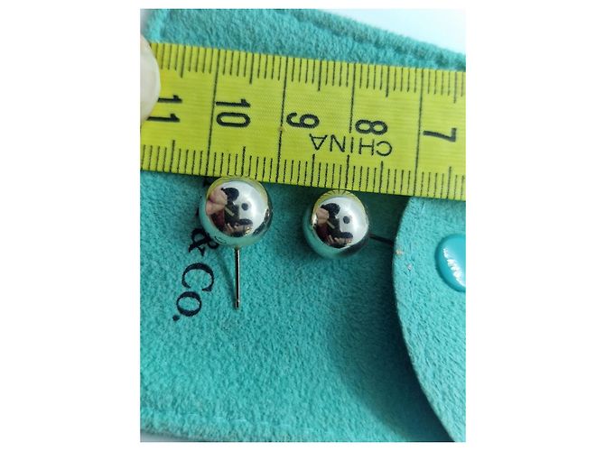 Orecchini Tiffany & Co. Hardware in argento sterling, 10mm - vista 11