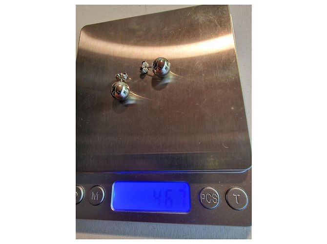 Orecchini Tiffany & Co. Hardware in argento sterling, 10mm - vista 13
