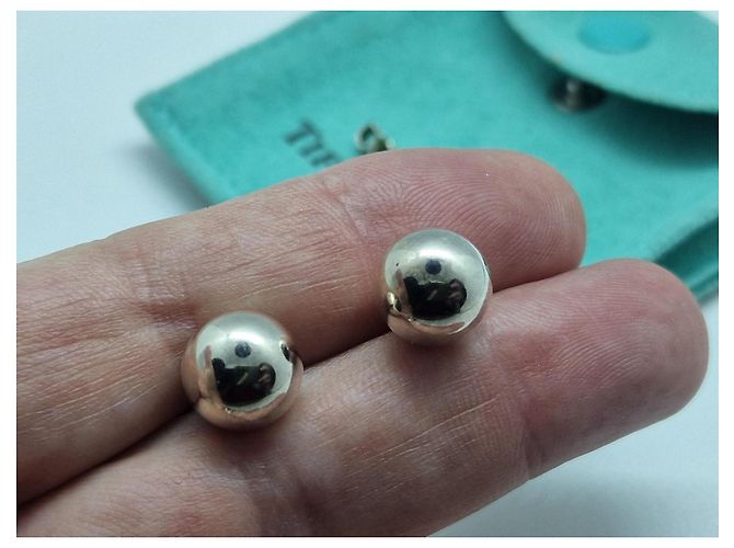Orecchini Tiffany & Co. Hardware in argento sterling, 10mm - vista 3