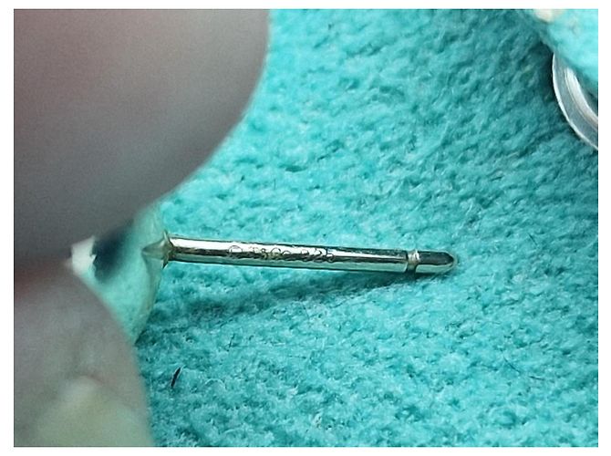 Orecchini Tiffany & Co. Hardware in argento sterling, 10mm - vista 9