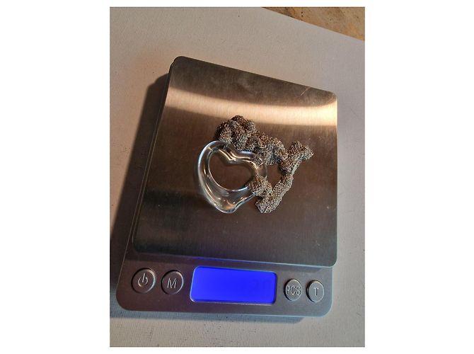 Collana Open Heart Tiffany & Co. in argento e cristallo di rocca Silver hardware - vista 11