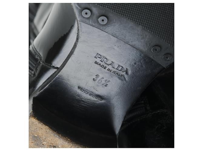 Botas Prada de charol negro - vista 5