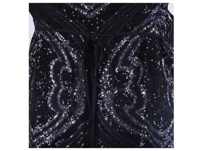 Etro Paillettenbesetztes Minikleid Schwarz - Ansicht 5