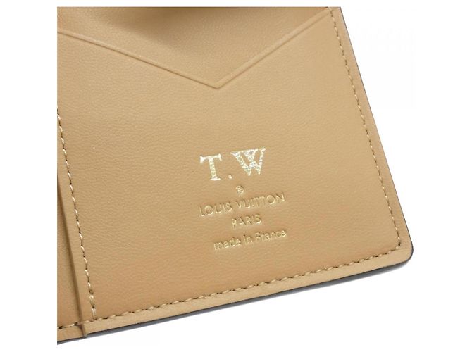 Louis Vuitton Taurillon Leder Geldbörse Schwarz - Ansicht 6