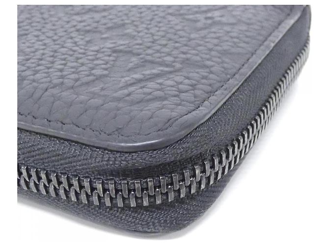 Louis Vuitton Taurillon Monogram Zippy Wallet Black - view 3