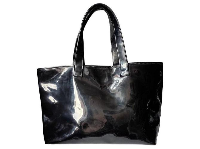See By Chloé Borsa Tote in Vernice Nera Nero - vista 4