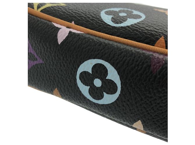 Louis Vuitton Multicolor Pochette Accessoires M92648 Black Multiple colors - view 3