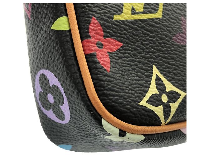 Louis Vuitton Multicolor Pochette Accessoires M92648 Black Multiple colors - view 4