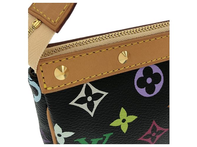 Louis Vuitton Multicolor Pochette Accessoires M92648 Black Multiple colors - view 6